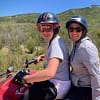 two atv riders ready for a tour in Ensenada